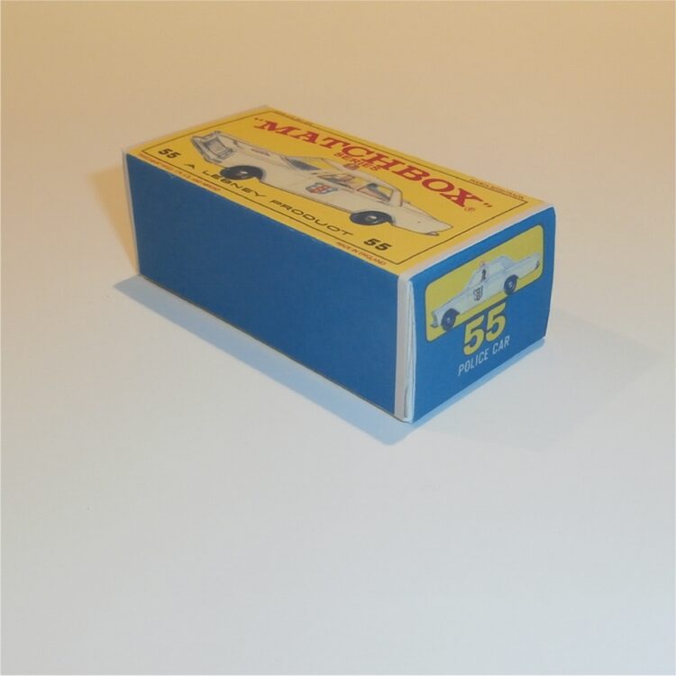 Matchbox Lesney 55c Ford Galaxie Police Car E Style Repro Box - Image 2