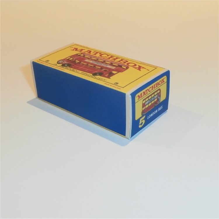 Matchbox Lesney  5 d2 Routemaster London Bus E Style Repro Box - Image 2