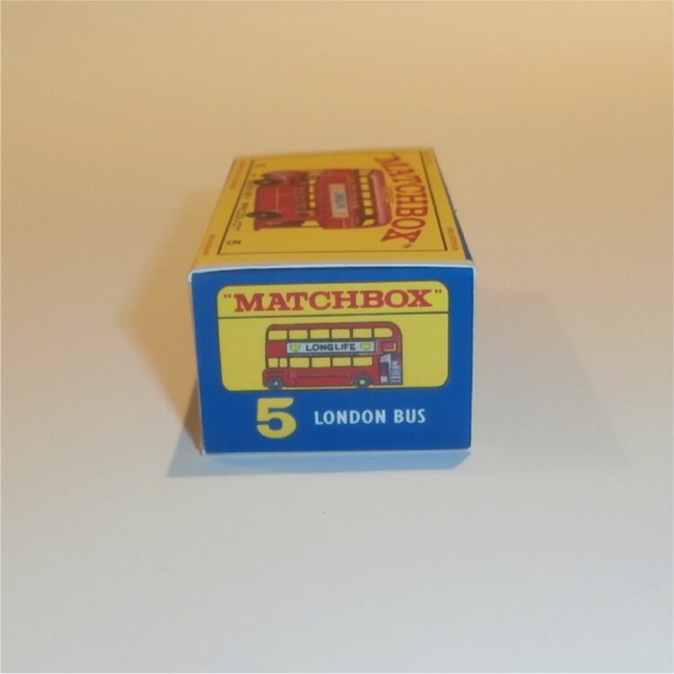 Matchbox Lesney  5 d2 Routemaster London Bus E Style Repro Box - Image 3