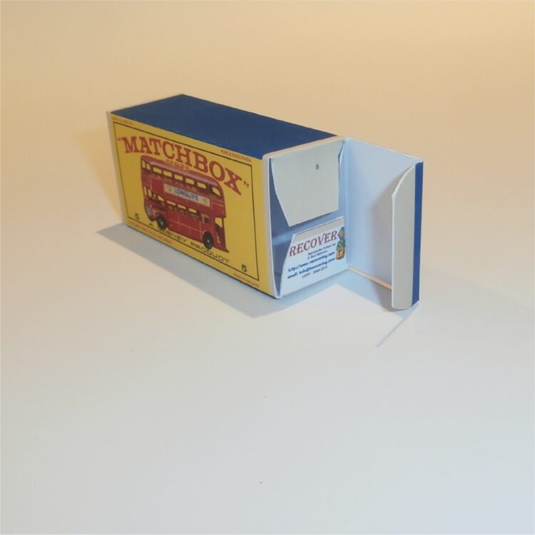 Matchbox Lesney  5 d2 Routemaster London Bus E Style Repro Box - Image 4
