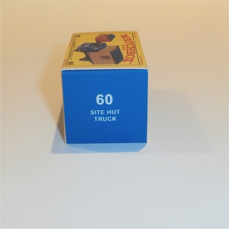 Matchbox Lesney 60b Site Hut Truck E Style Repro Box - Image 3