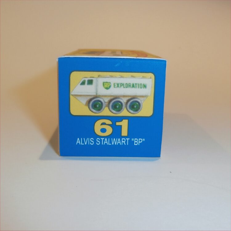 Matchbox Lesney 61b Alvis Stalwart E Style Repro Box - Image 3