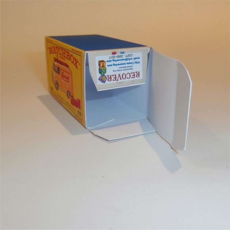 Matchbox Lesney 62 b1 Commer Rentaset TV Service Van E Style Repro Box - Image 4
