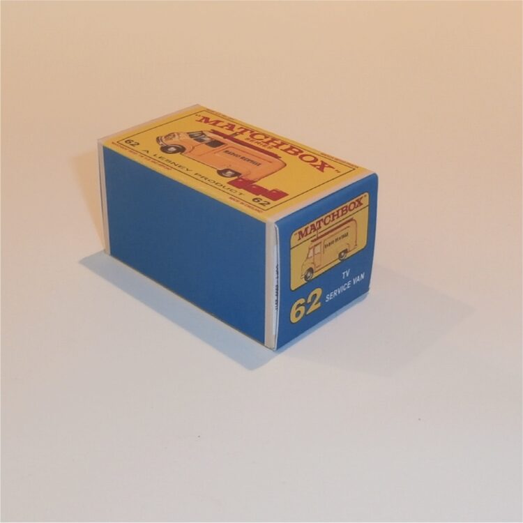 Matchbox Lesney 62 b2 Commer Radio Rentals TV Service Van E Style Repro Box - Image 2