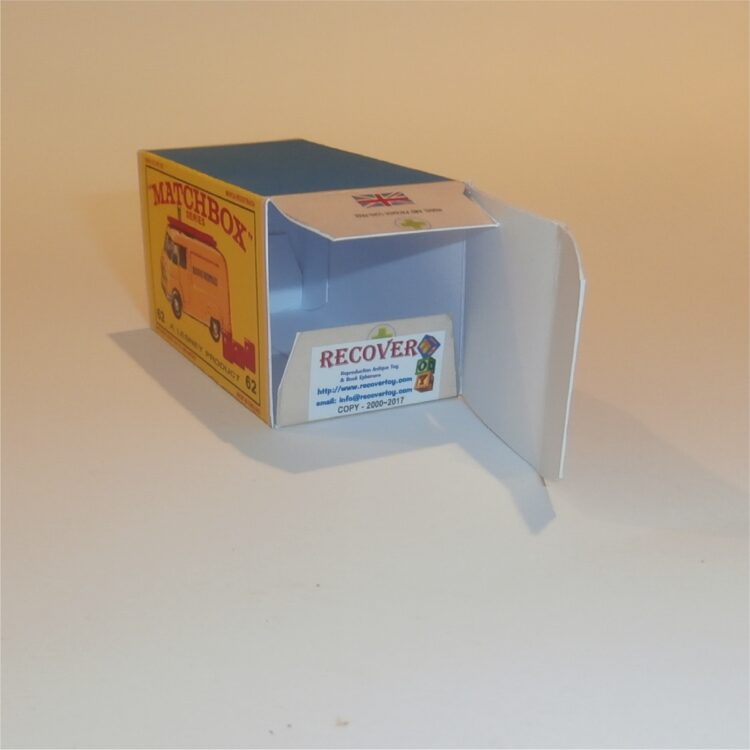 Matchbox Lesney 62 b2 Commer Radio Rentals TV Service Van E Style Repro Box - Image 4