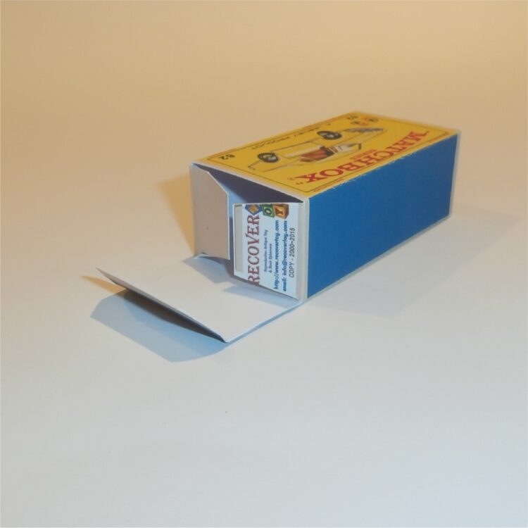 Matchbox Lesney 62c Mercury Cougar Sedan E Style Repro Box - Image 4