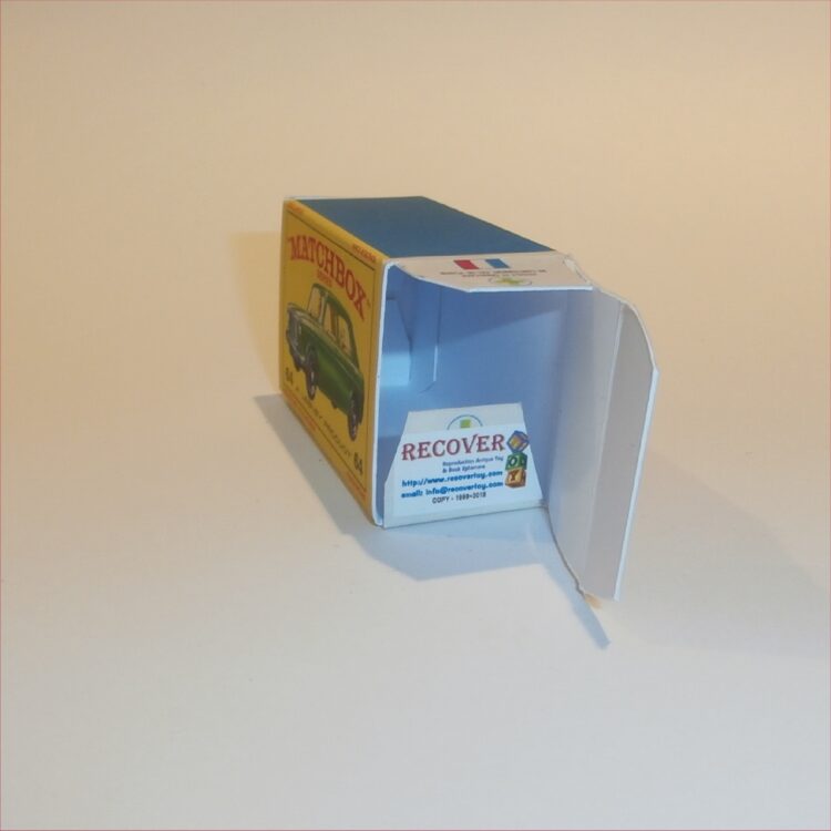 Matchbox Lesney 64b Morris MG 1100 E Style Repro Box - Image 4
