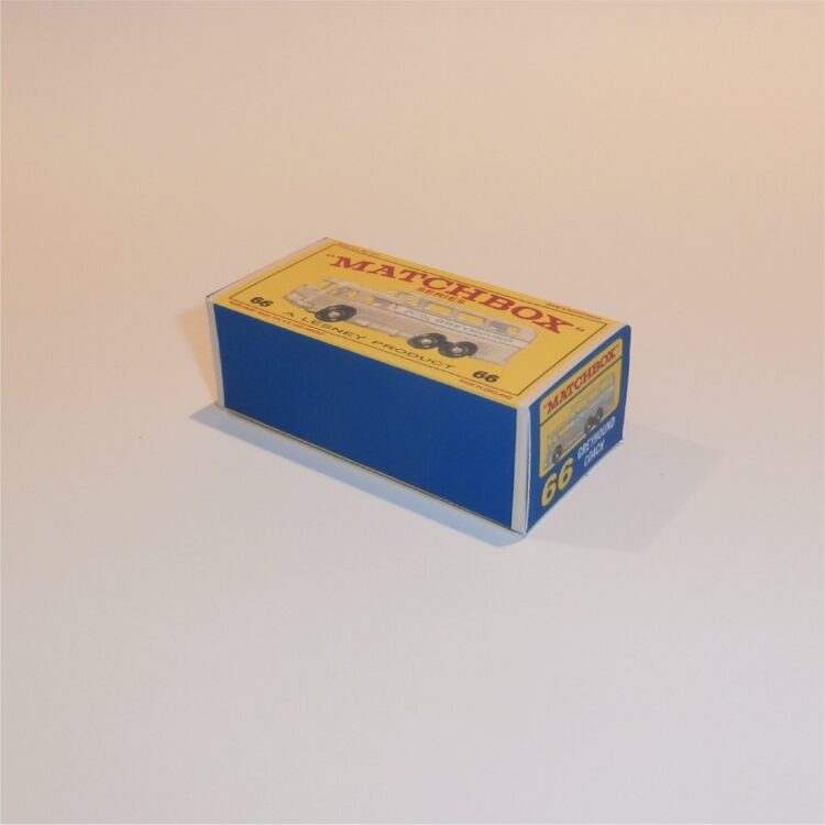 Matchbox Lesney 66c Greyhound Bus E Style Repro Box - Image 2