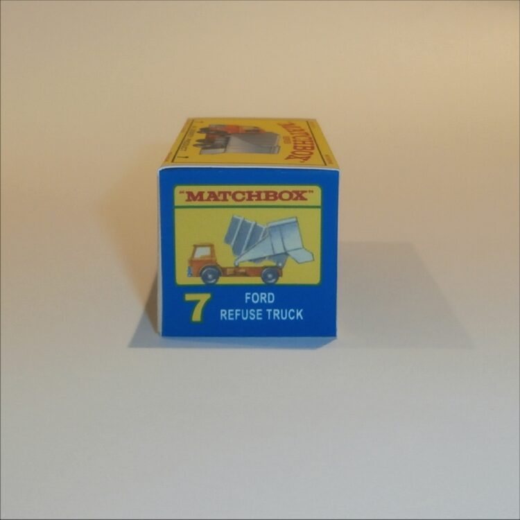Matchbox Lesney  7 c Ford Refuse Truck E Style Repro Box - Image 3