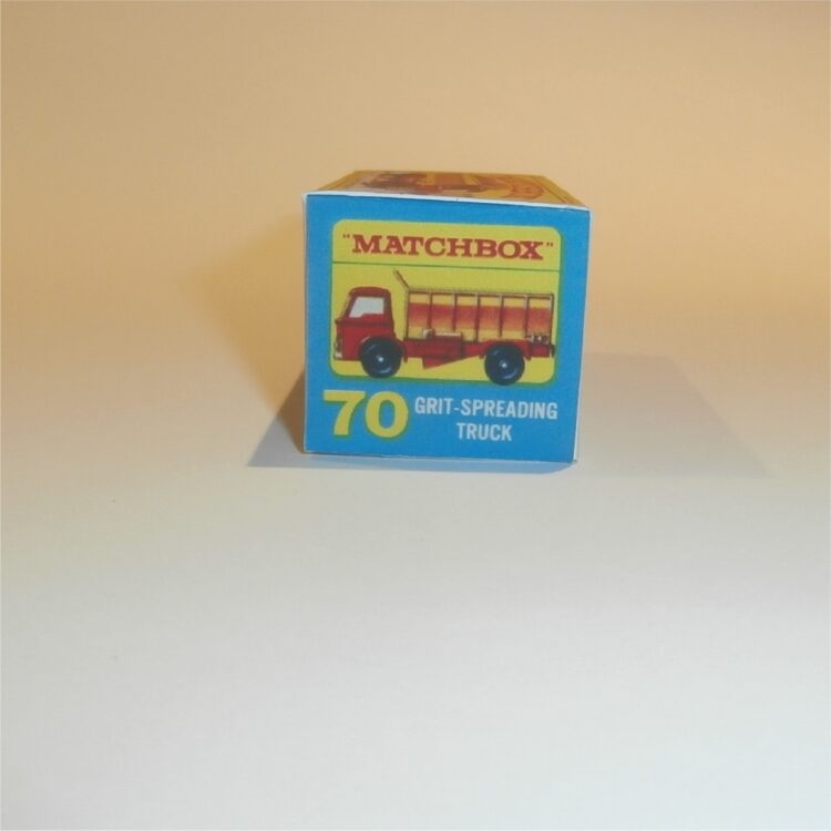 Matchbox Lesney 70b Grit Spreader E Style Repro Box - Image 3