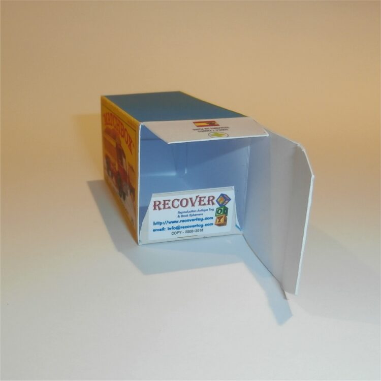 Matchbox Lesney 70b Grit Spreader E Style Repro Box - Image 4