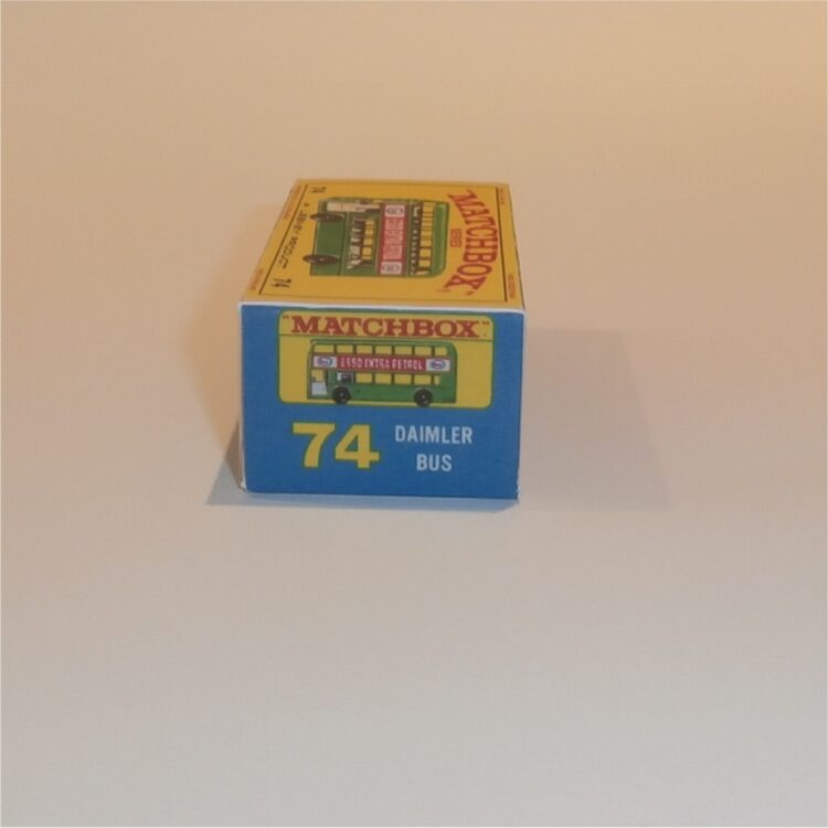 Matchbox Lesney 74 d Daimler Bus Green Livery E Style Repro Box - Image 3