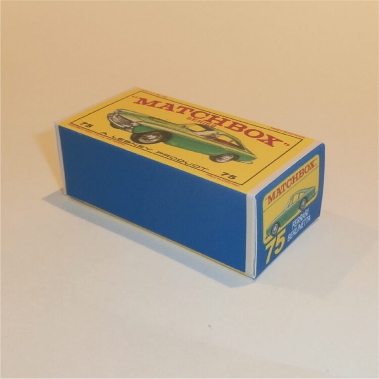 Matchbox Lesney 75b Ferrari Berlinetta E Style Repro Box - Image 2