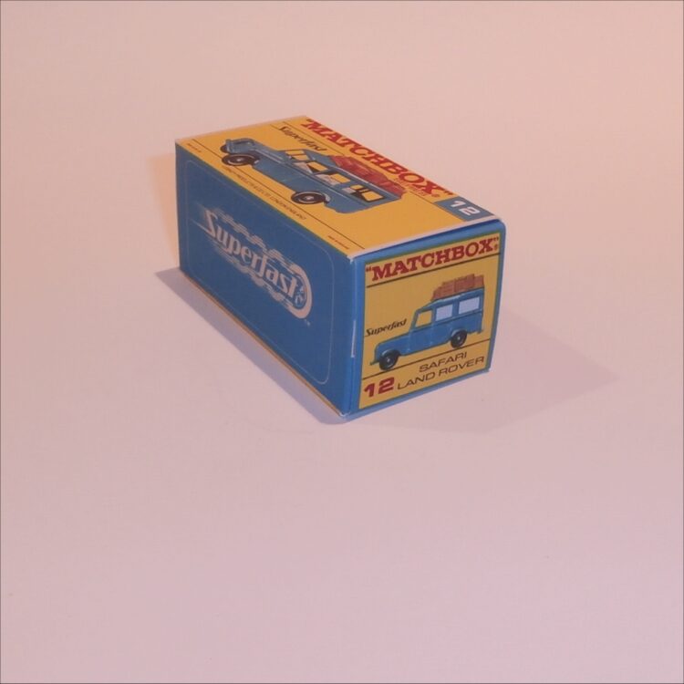 Matchbox Lesney Superfast 12 d Land Rover Safari F-SF1 Style Repro Box - Image 2