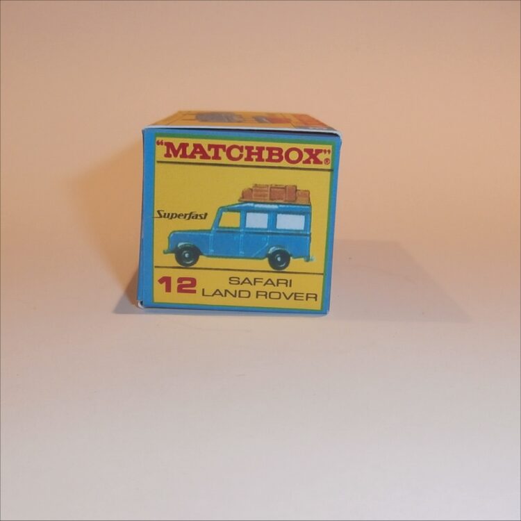 Matchbox Lesney Superfast 12 d Land Rover Safari F-SF1 Style Repro Box - Image 3