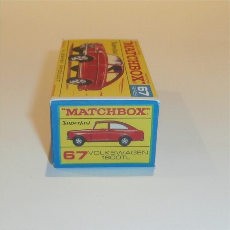 Matchbox Lesney Superfast 67b Volkswagen 1600 TL F-SF2 Repro Box - Image 3