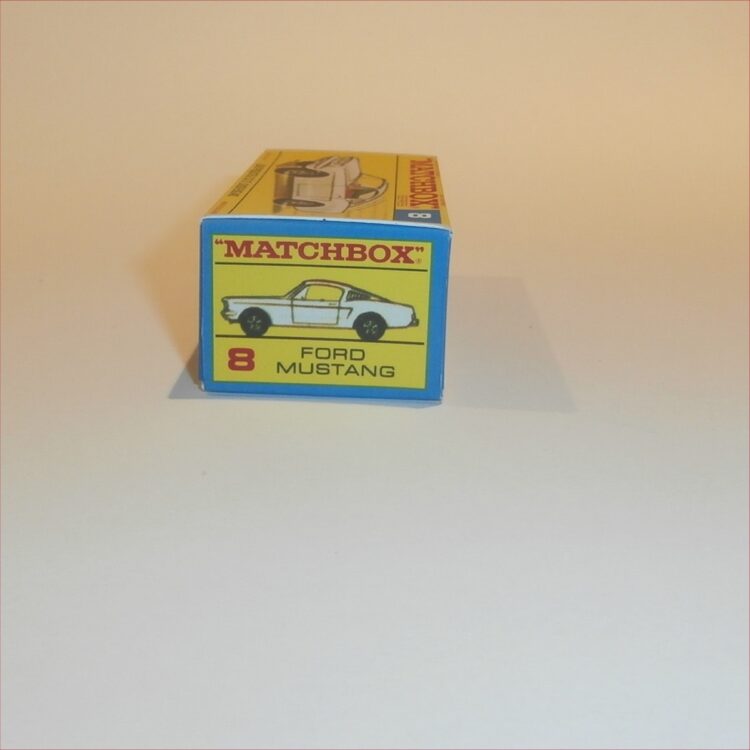 Matchbox Lesney Superfast 8 Ford Mustang without SF Logo F-SF2 Style Repro Box - Image 3