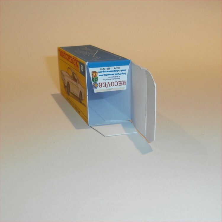 Matchbox Lesney Superfast 8 Ford Mustang without SF Logo F-SF2 Style Repro Box - Image 4