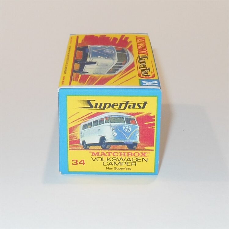 Matchbox Lesney Superfast 34 d Volkswagen Camper G Style Custom Box - Image 3