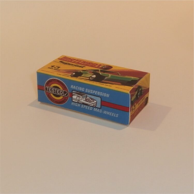 Matchbox Lesney Superfast 13 e2 Baja Buggy H Style Repro Box - Image 2
