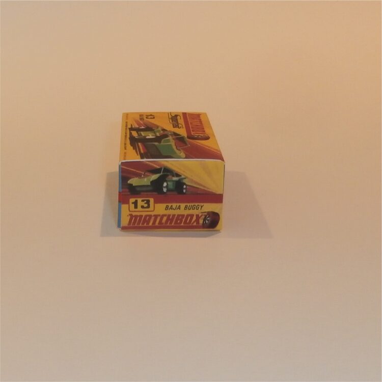 Matchbox Lesney Superfast 13 e2 Baja Buggy H Style Repro Box - Image 3