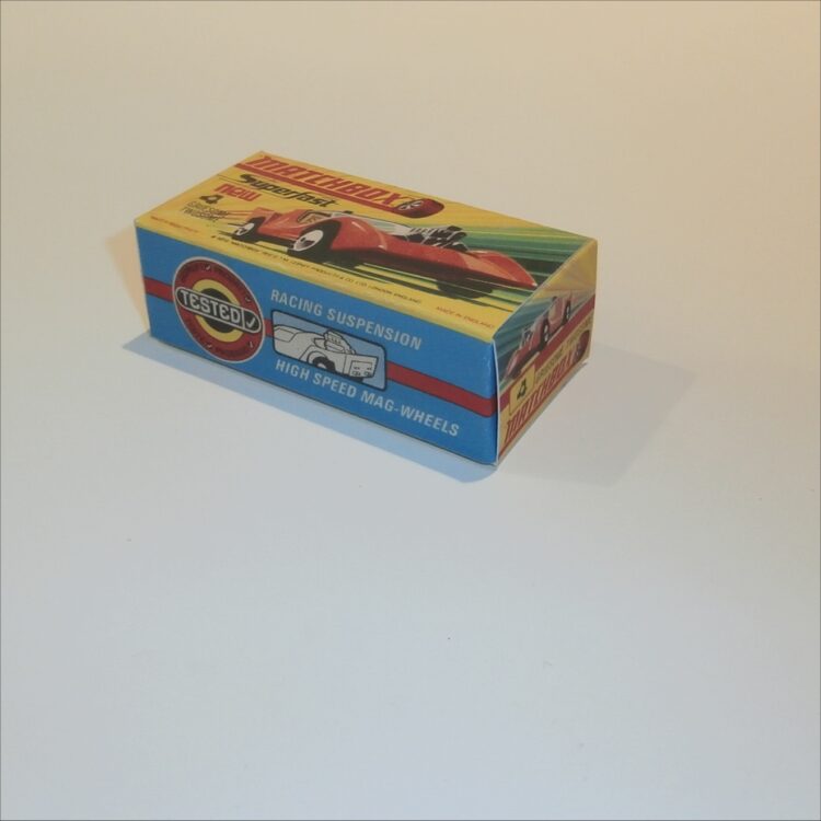 Matchbox Lesney Superfast 4 f Gruesome Twosome H Style Repro Box - Image 2