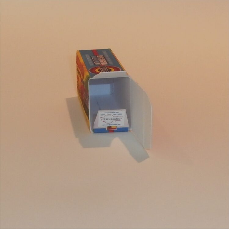 Matchbox Lesney Superfast 59 e2 Mercury Fire Chief H Style Repro Box - Image 4