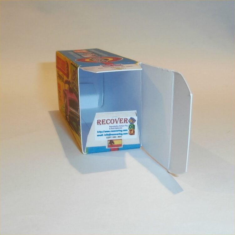 Matchbox Lesney Superfast 70 d Dodge Dragster H Style Repro Box - Image 2