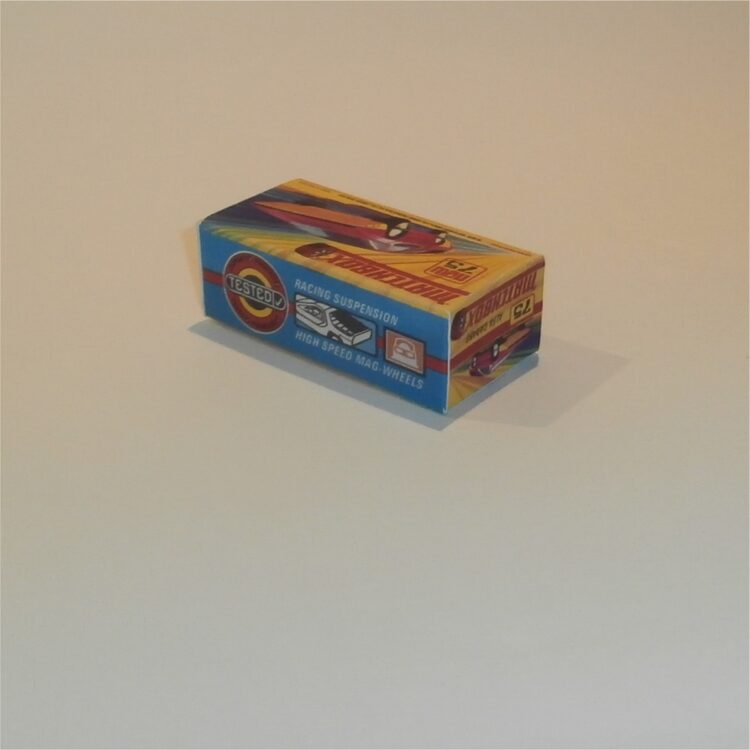Matchbox Lesney Superfast 75 d1 Alfa Carabo 1st Issue H Style Repro Box - Image 2
