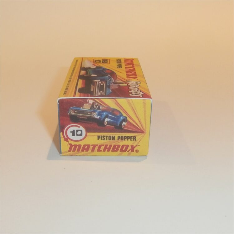 Matchbox Lesney Superfast 10 f Piston Popper I Style Repro Box - Image 3