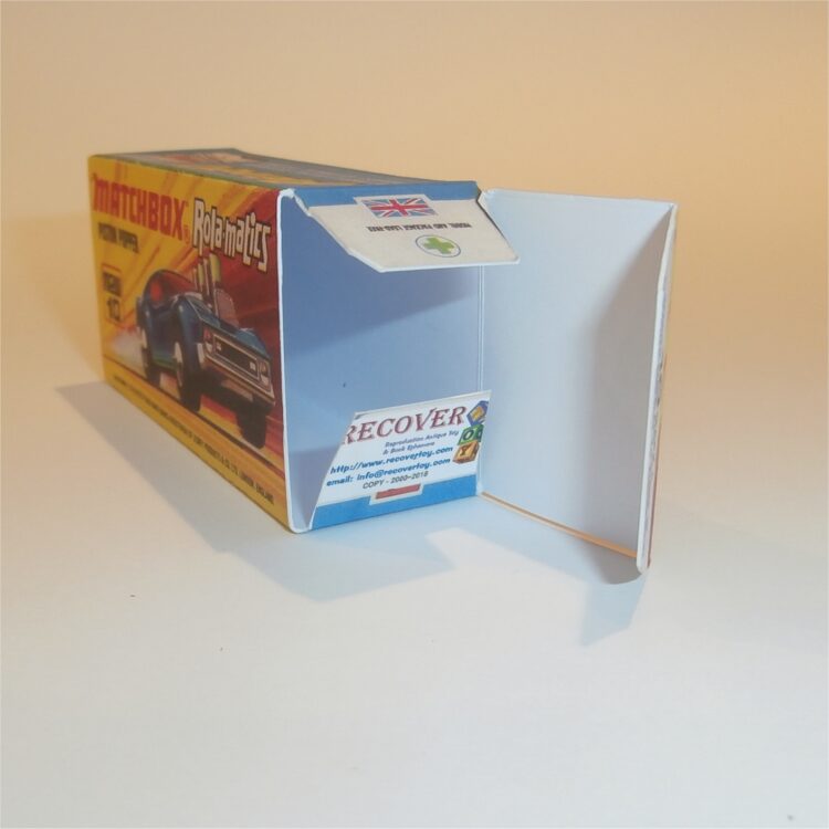 Matchbox Lesney Superfast 10 f Piston Popper I Style Repro Box - Image 4