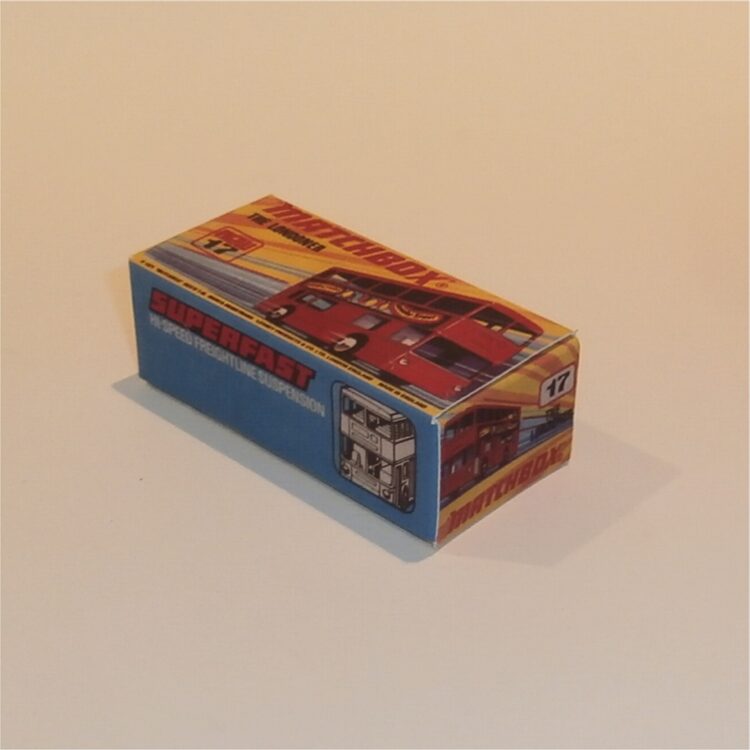Matchbox Lesney Superfast 17 f1 The Londoner Bus I Style Repro Box - Image 2