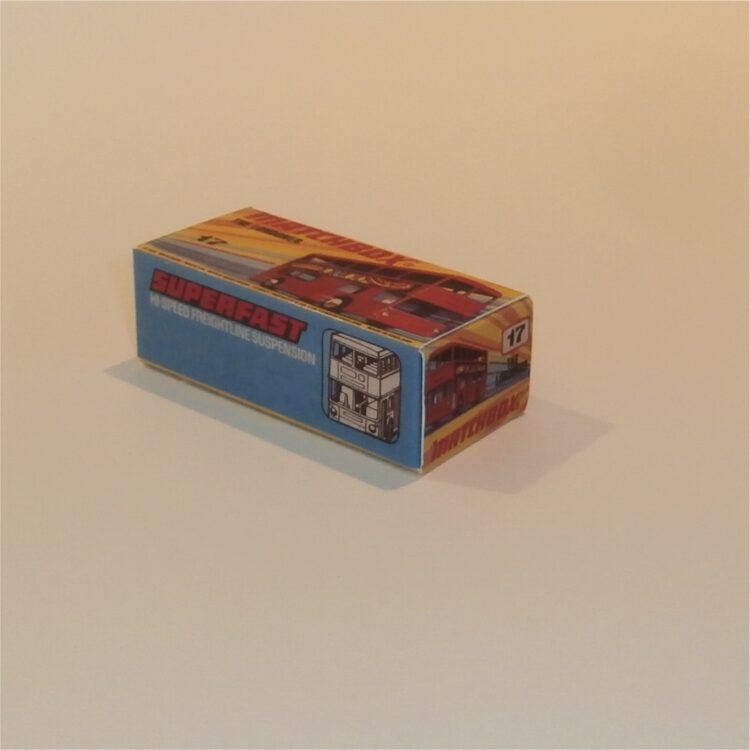 Matchbox Lesney Superfast 17 f2 The Londoner Bus I Style Repro Box - Image 2