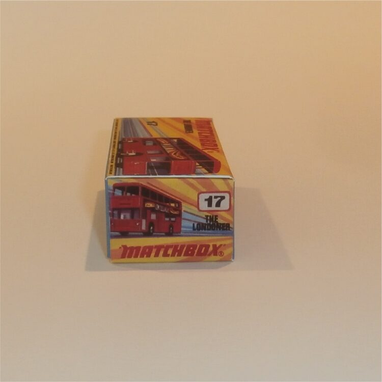 Matchbox Lesney Superfast 17 f2 The Londoner Bus I Style Repro Box - Image 3