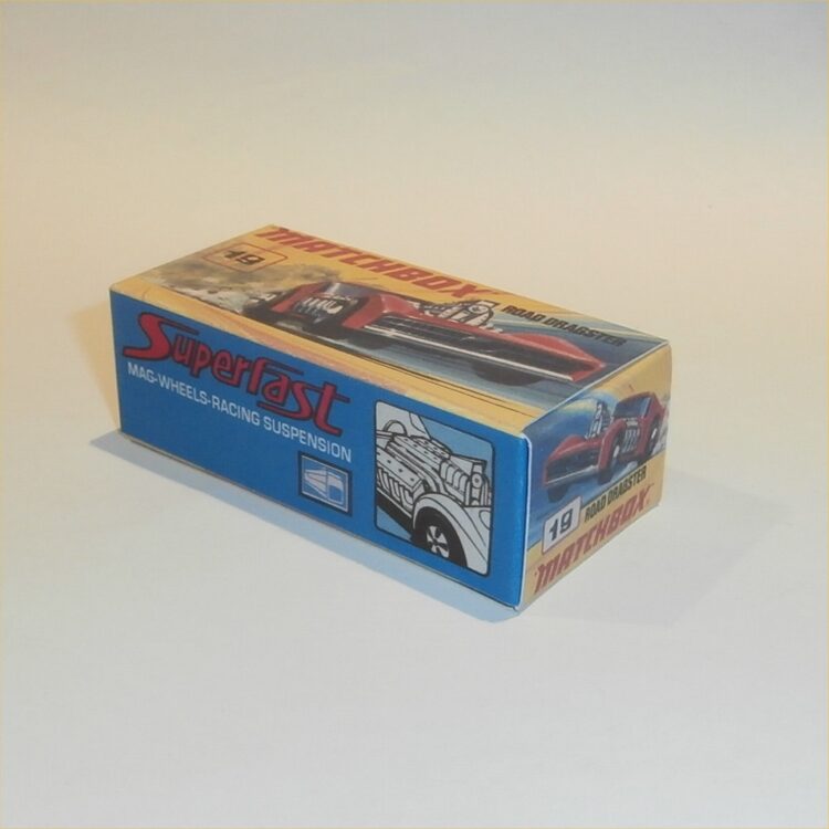 Matchbox Lesney Superfast 19 f Road Dragster I Style Repro Box - Image 2