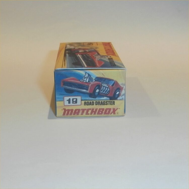 Matchbox Lesney Superfast 19 f Road Dragster I Style Repro Box - Image 3