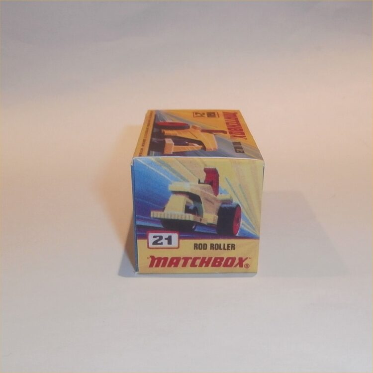 Matchbox Lesney Superfast 21 f Rod Roller I Style Repro Box - Image 3