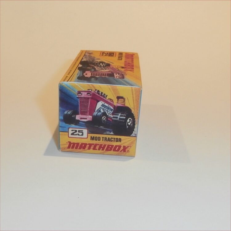 Matchbox Lesney Superfast 25 f Mod Tractor I Style Repro Box - Image 3