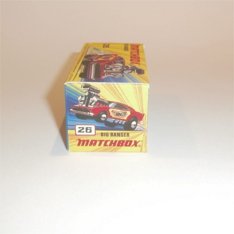 Matchbox Lesney Superfast 26 e Big Banger I Style Repro Box - Image 3