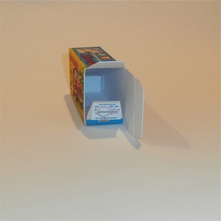 Matchbox Lesney Superfast 29 e Racing Mini I Style Repro Box - Image 4