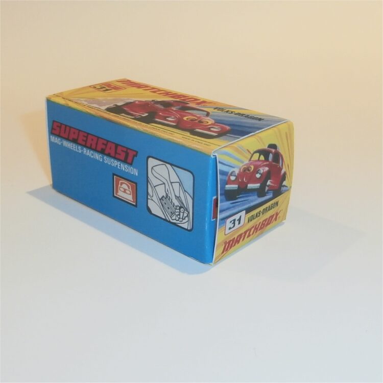 Matchbox Lesney Superfast 31 e VolksDragon I Style Repro Box - Image 2