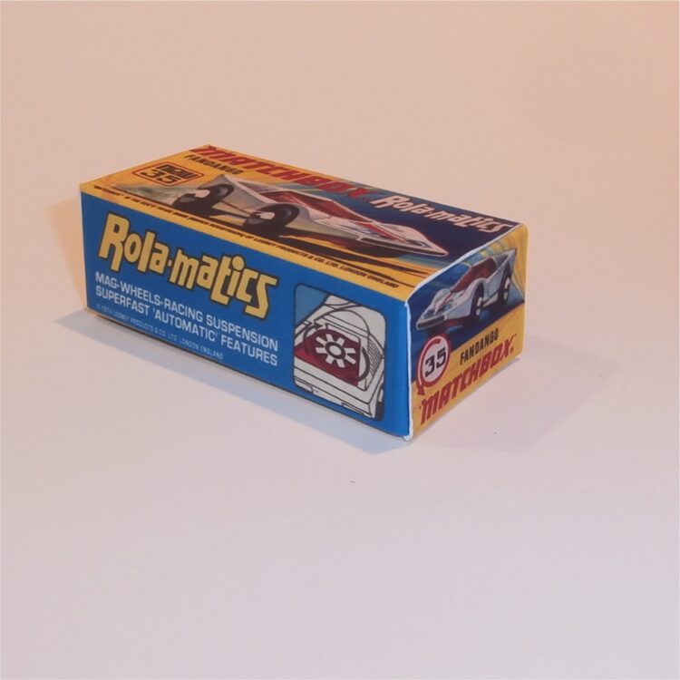 Matchbox Lesney Superfast 35 d Fandango Rola-matics I Style Repro Box - Image 2