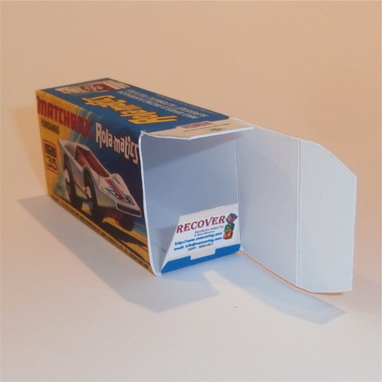 Matchbox Lesney Superfast 35 d Fandango Rola-matics I Style Repro Box - Image 4