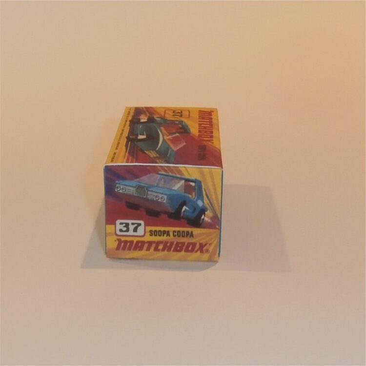 Matchbox Lesney Superfast 37 f2 Soopa Coopa I Style Repro Box - Image 3