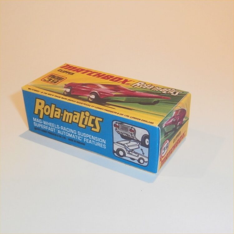 Matchbox Lesney Superfast 39 d Clipper Rola-matics I Style Repro Box - Image 2
