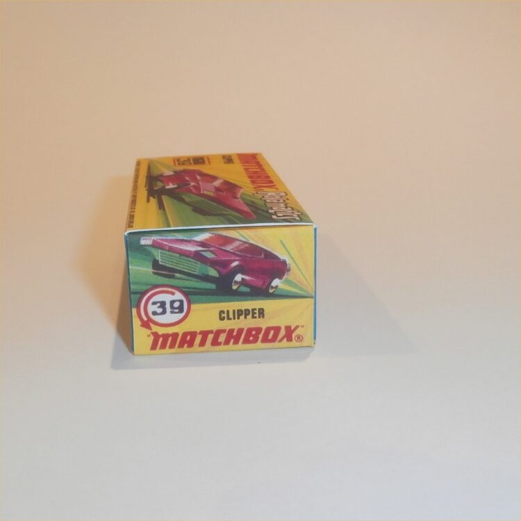 Matchbox Lesney Superfast 39 d Clipper Rola-matics I Style Repro Box - Image 3