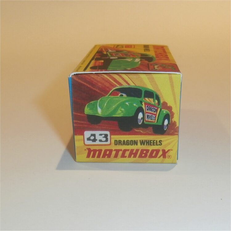 Matchbox Lesney Superfast 43 e DragonWheels I Style Repro Box - Image 3