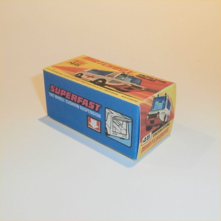 Matchbox Lesney Superfast 46 e Stretcha Fetcha Ambulance I Style Repro Box - Image 2