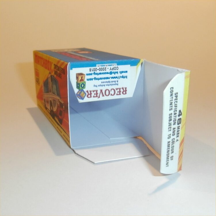 Matchbox Lesney Superfast 46 e Stretcha Fetcha Ambulance I Style Repro Box - Image 4