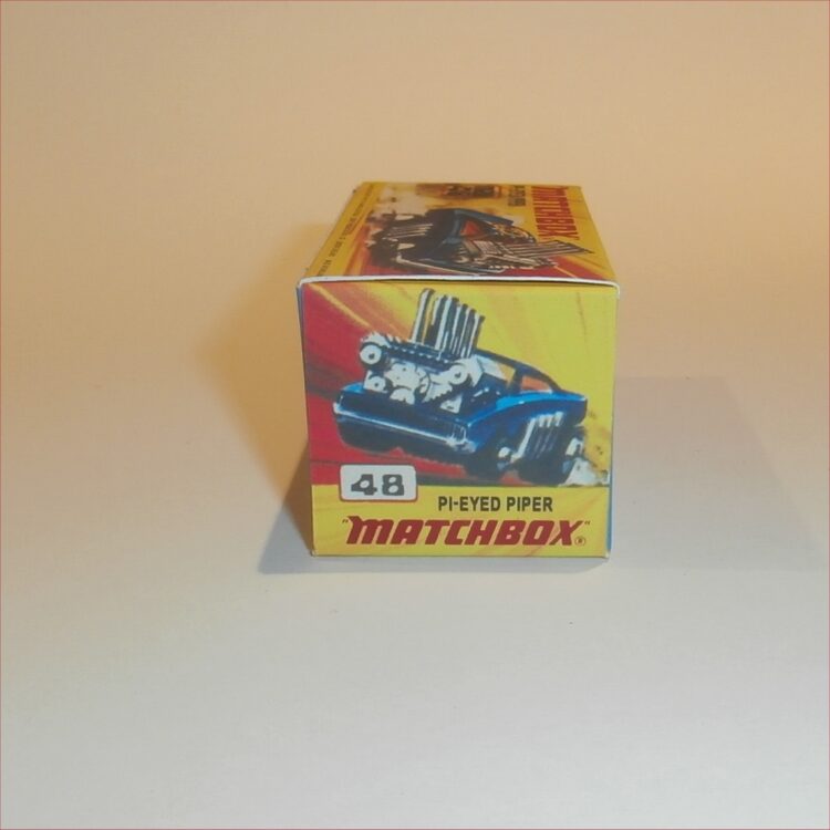 Matchbox Lesney Superfast 48 e Pi-Eyed Piper I Style Repro Box - Image 3